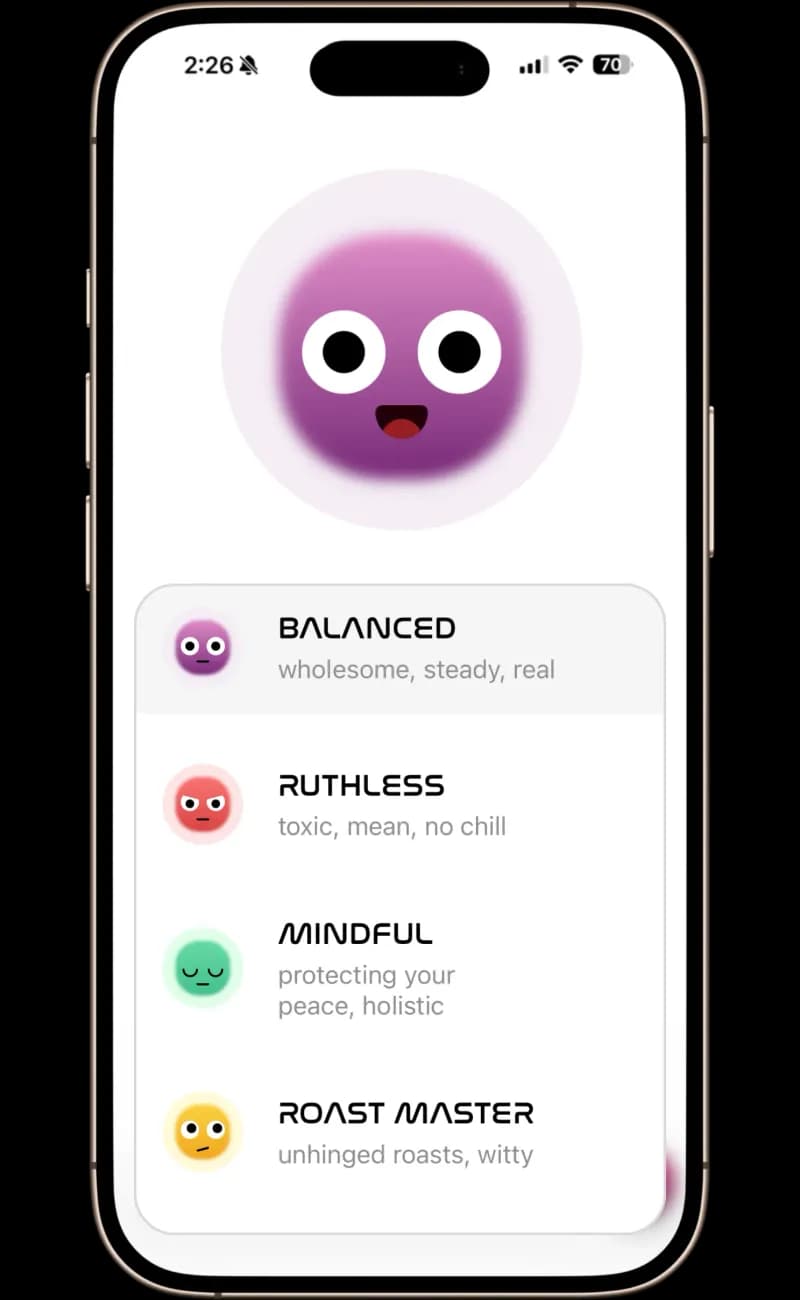 GAYA — مدرب صوتي خاص بالذكاء الاصطناعي يراجع بياناتك الغذائية الفعلية مع تفاصيل كاملة للماكروز. أربع شخصيات للمدرب لتناسب أسلوب تحفيزك. ٢٩.٩٩ دولاراً سنوياً.