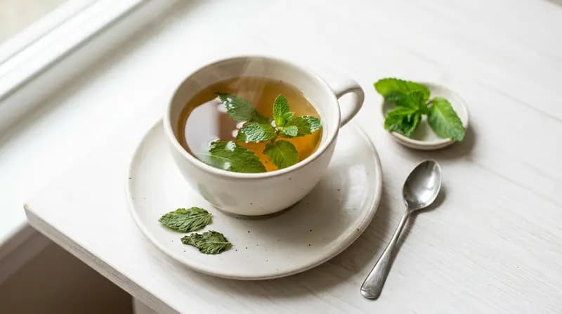 Tè alla menta piperita