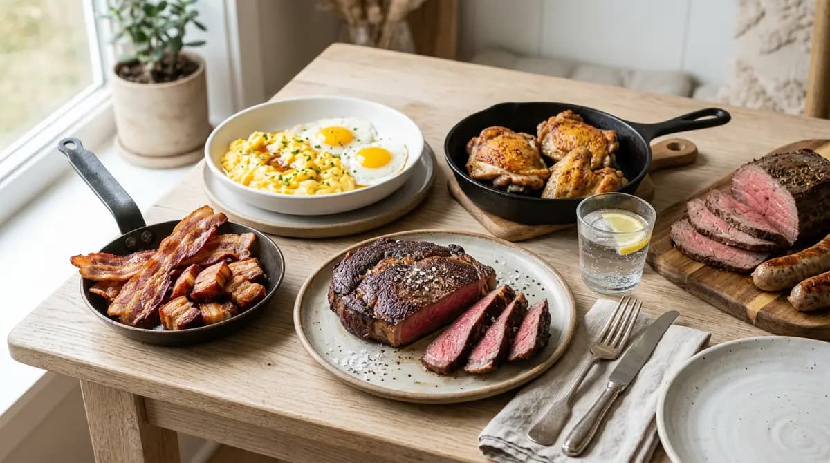 Suivi des calories pour le régime carnivore