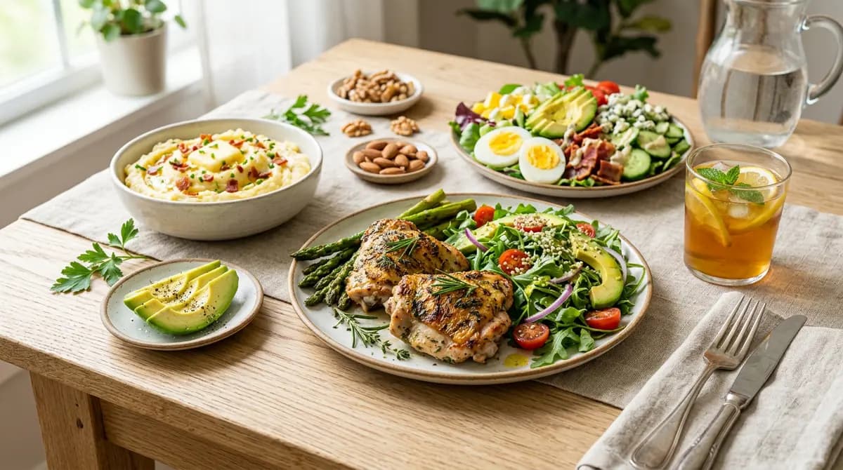 Suivi des calories pour le régime Keto