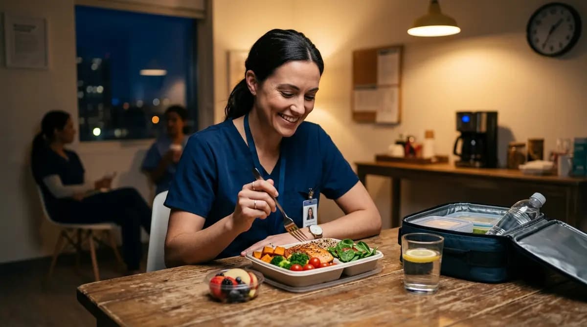 Suivi des calories pour les travailleurs de nuit