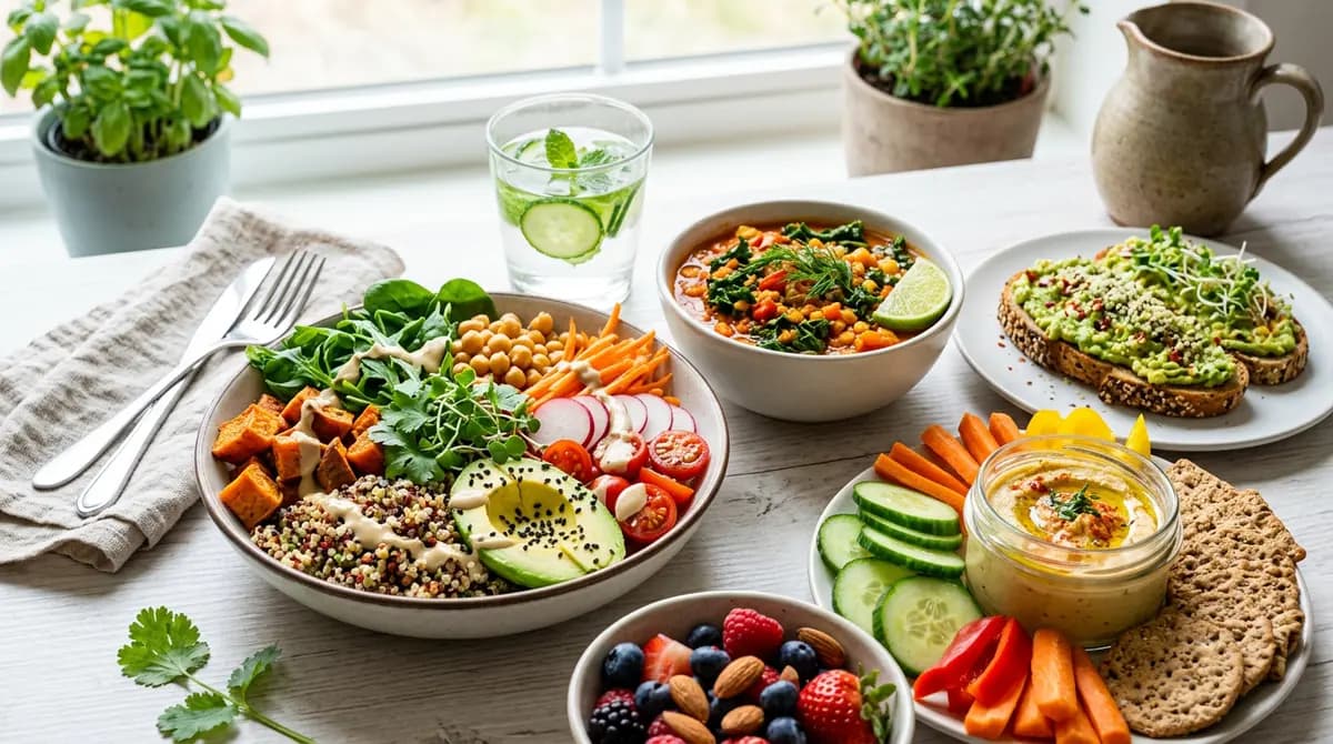 Suivi des calories pour une alimentation végétale