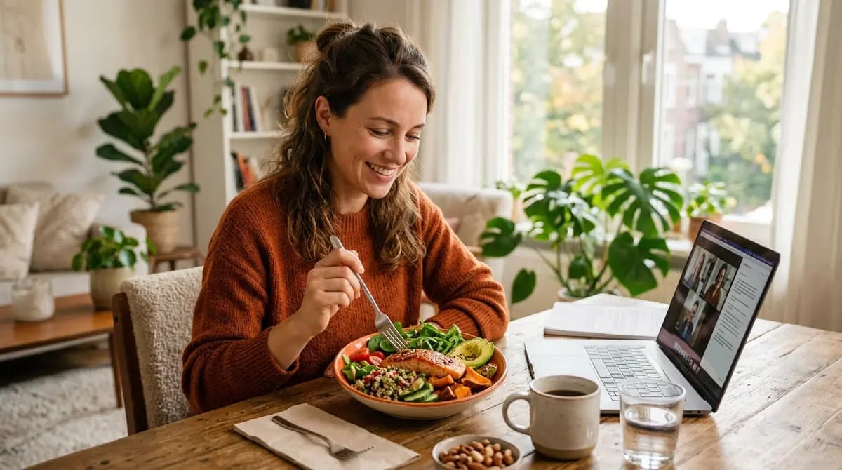 Le suivi des calories pour les télétravailleurs
