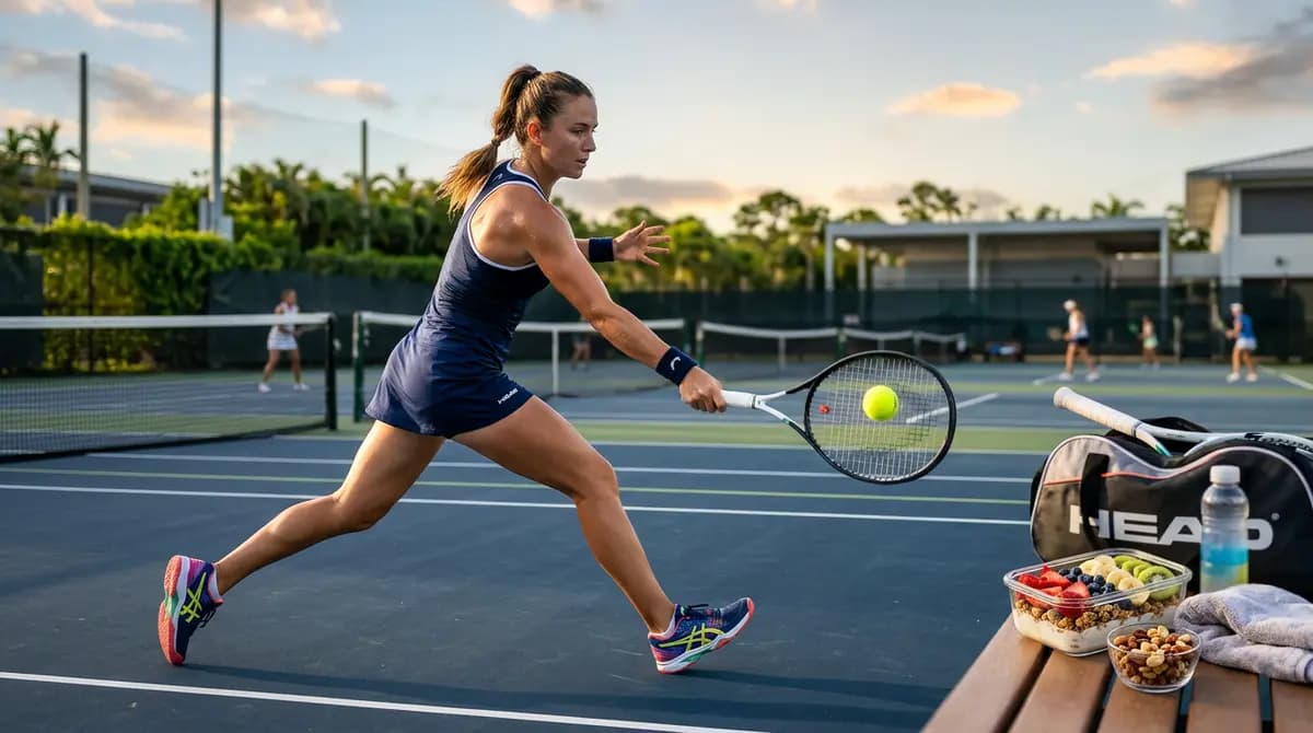 Le suivi des calories pour les joueurs de tennis
