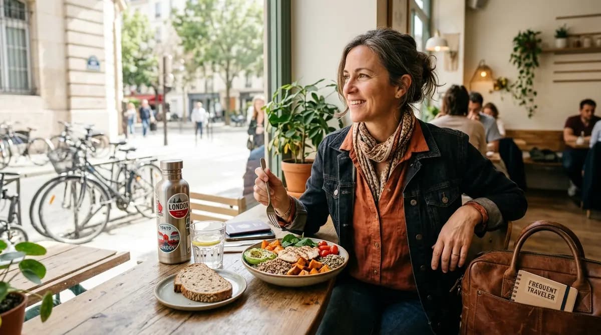 Le suivi calorique pour les voyageurs fréquents