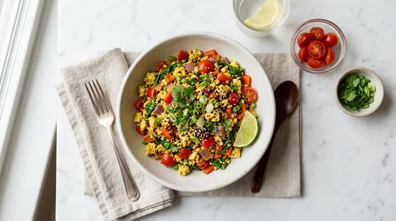 セイボリー・トーフスクランブル