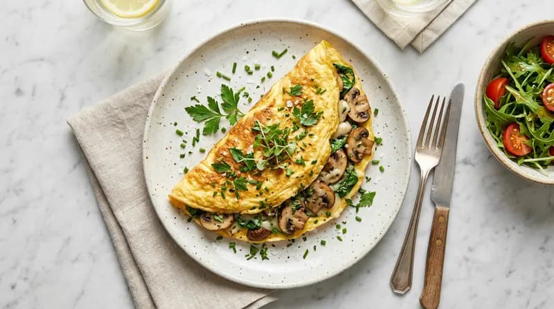Omelette ai Funghi