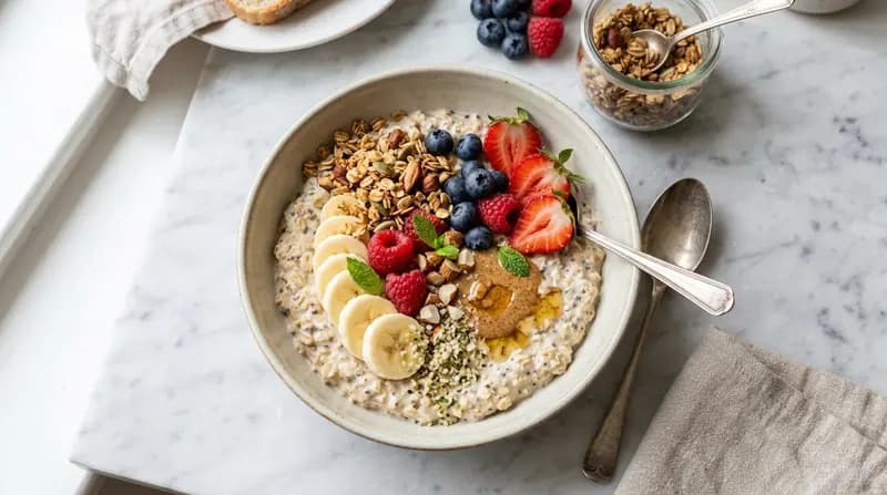 オーバーナイト・プロテイン・オートミール