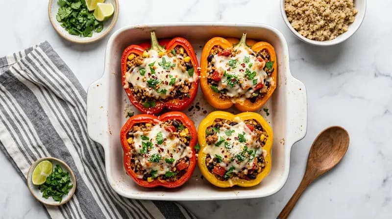 Peperoni Ripieni di Tacchino