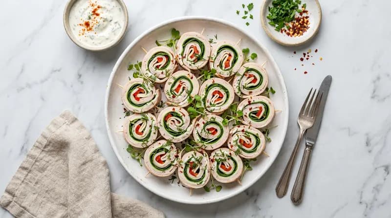 Involtini di Tacchino e Formaggio