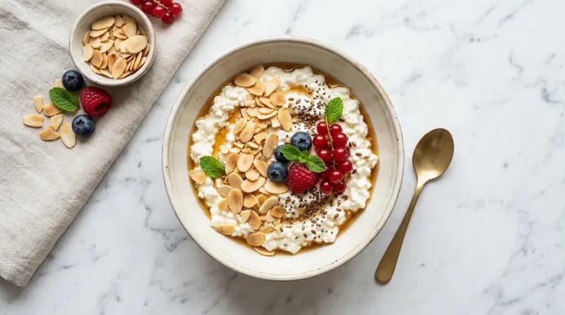 Fiocchi di Latte con Mandorle a Lamelle