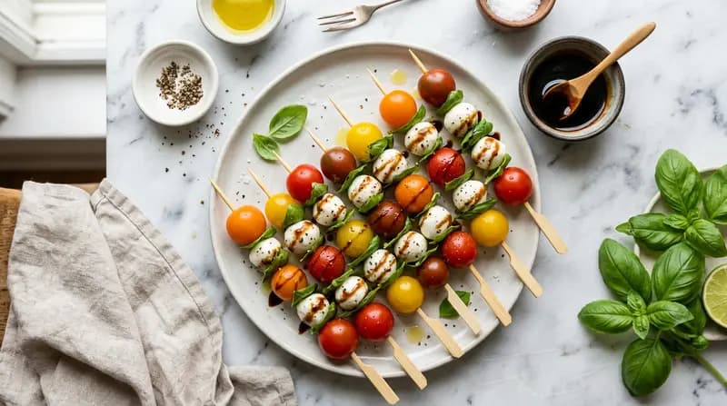 Spiedini alla Caprese