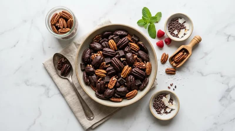 Noci Pecan e Cioccolato Fondente