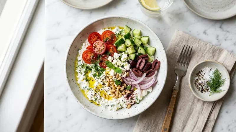 セイボリー・カッテージチーズボウル