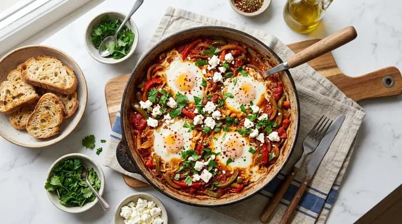Shakshuka con feta