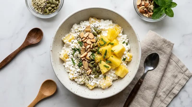 Fiocchi di Latte e Ananas