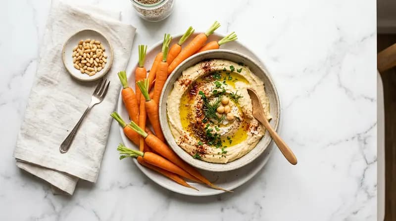 Hummus e Carote Baby