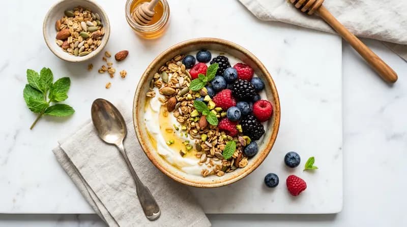 Parfait allo Yogurt Greco