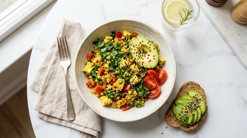 Tofu Strapazzato alla Curcuma