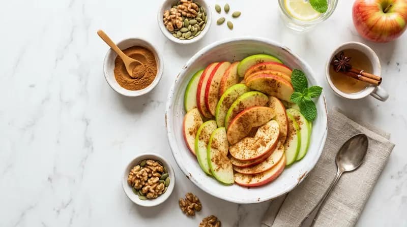 Fettine di mela con cannella