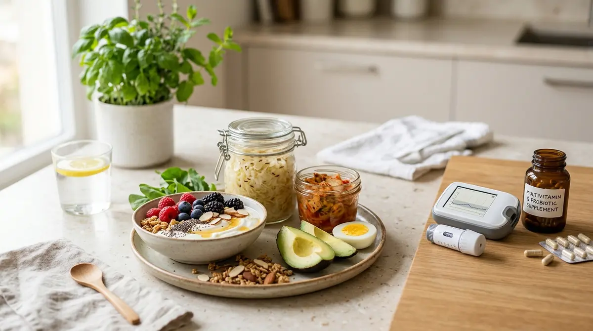 حساب السعرات لصحة الأمعاء والميكروبيوم