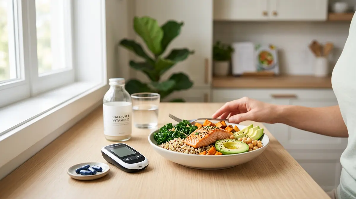 حساب السعرات الحرارية لانقطاع الطمث