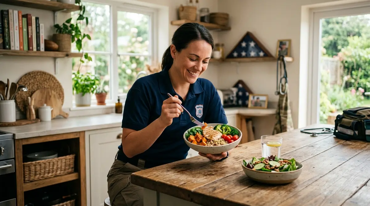 حساب السعرات الحرارية للعسكريين والمستجيبين الأوائل