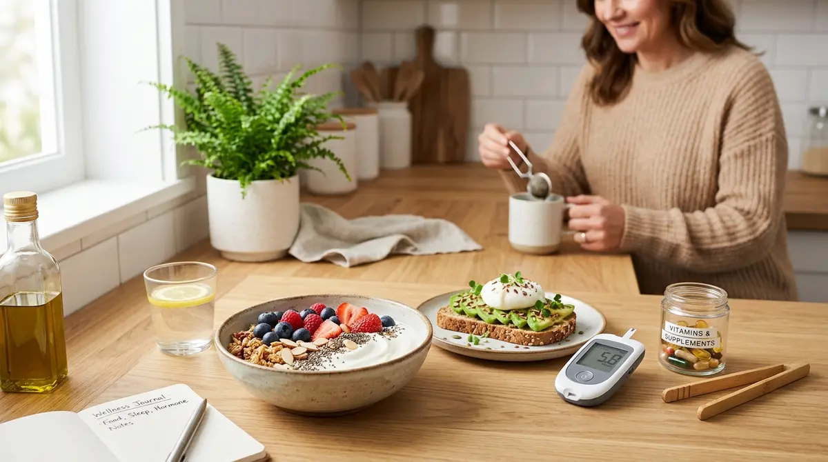 حساب السعرات الحرارية لمرحلة ما قبل انقطاع الطمث