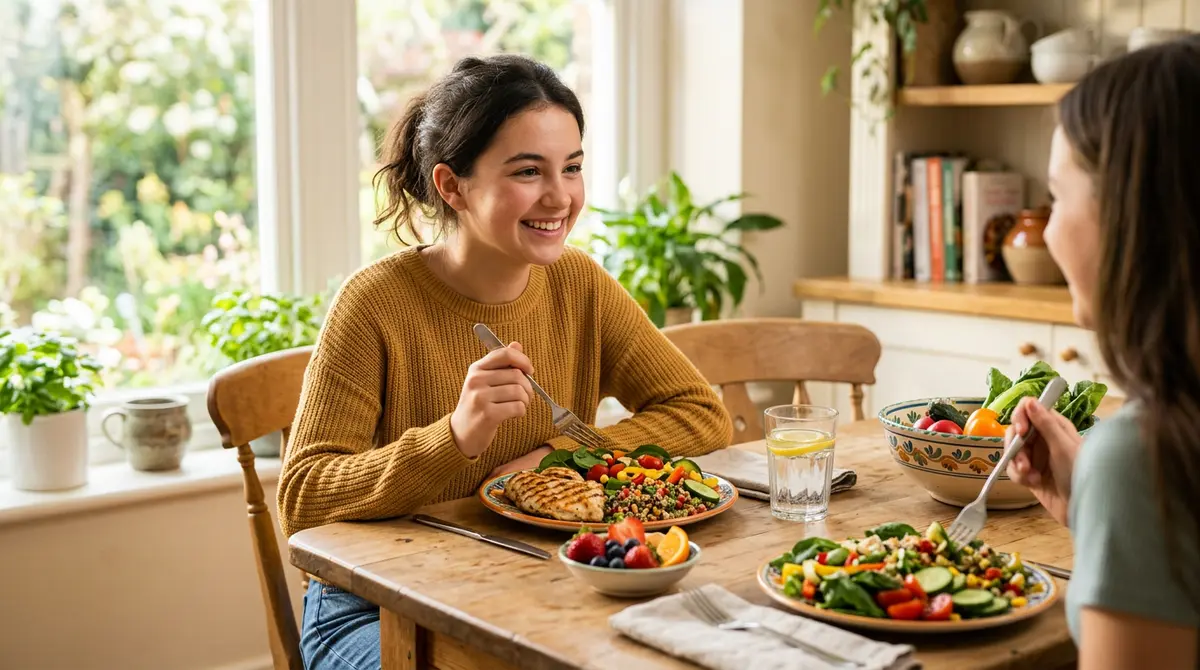 دليل حساب السعرات الحرارية للمراهقين