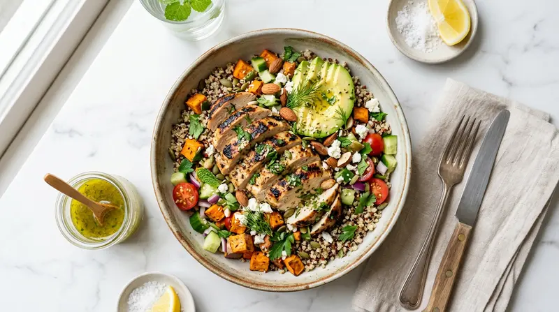 Grilled Chicken & Quinoa Salad