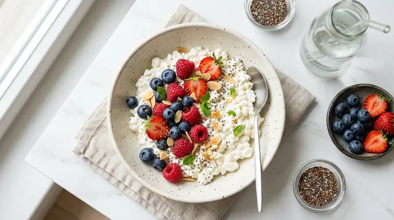 Cottage Cheese & Berries