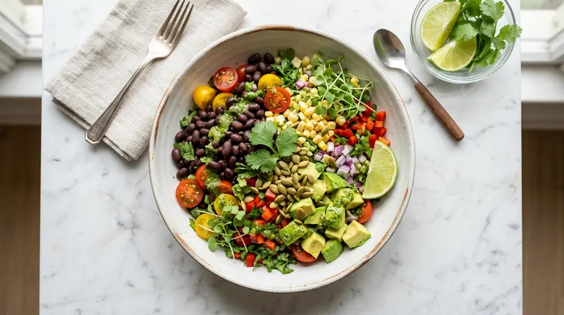 Black Bean and Avocado Salad