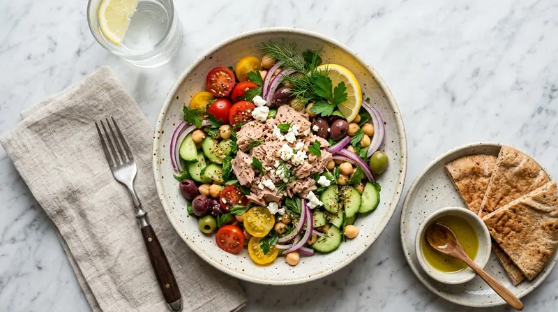 Mediterranean Tuna Salad
