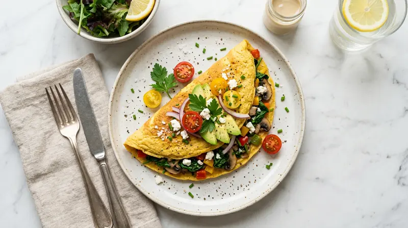 Chickpea Flour Omelet