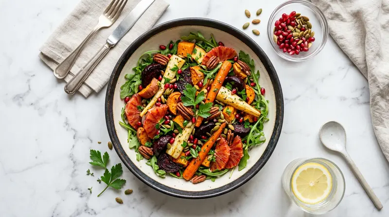 Roasted Root Vegetable Salad