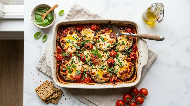 Eggplant and Tomato Bake