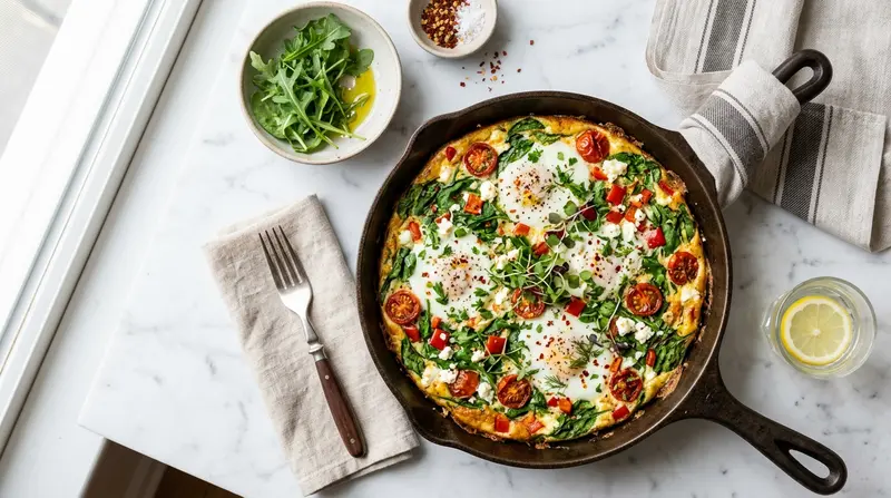 Egg White & Spinach Frittata