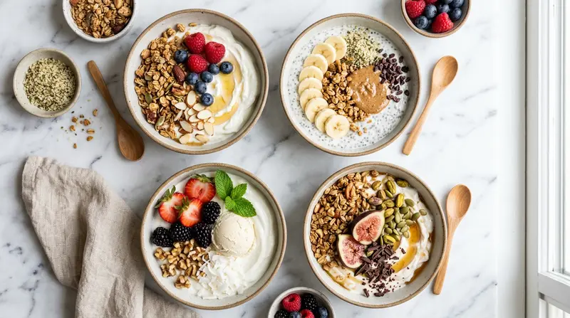 Greek Yogurt Protein Bowls