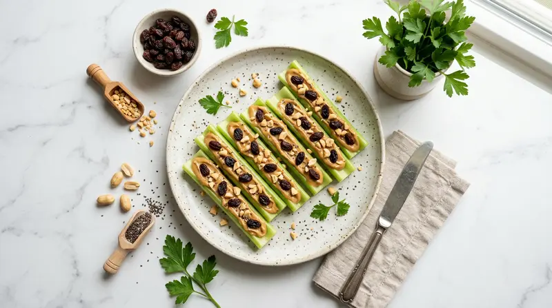 Peanut Butter Celery Sticks