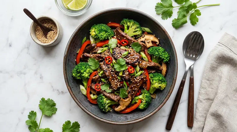 Beef Stir-fry with Broccoli