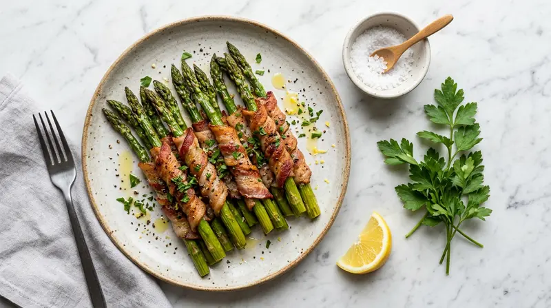 Bacon-Wrapped Asparagus