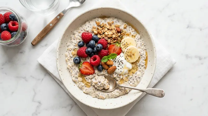 Chia Seed Overnight Oats