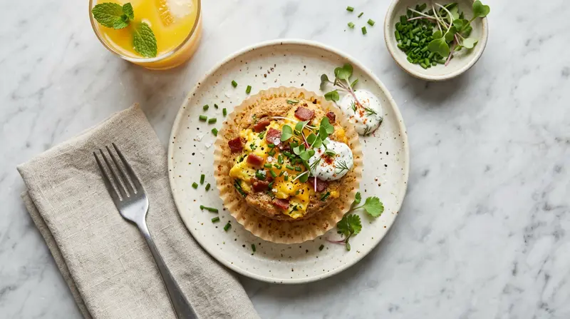 Turkey Bacon & Egg Muffin