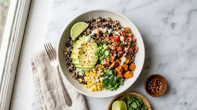 Quinoa and Black Bean Power Bowl