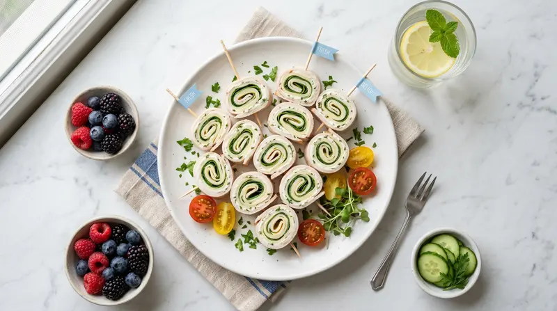 Turkey and Cheese Roll-ups