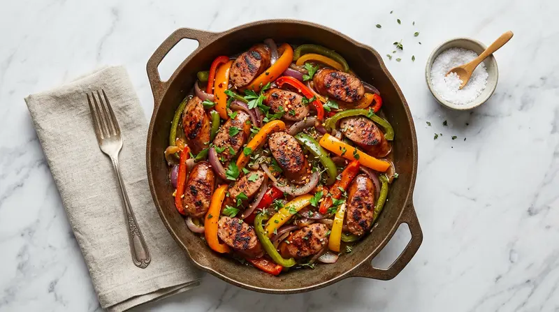 Sausage and Pepper Skillet