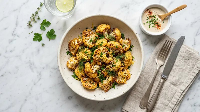 Roasted Cauliflower Bites