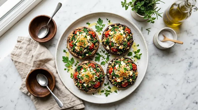 Stuffed Portobello Mushrooms