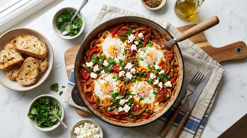 Shakshuka with Feta