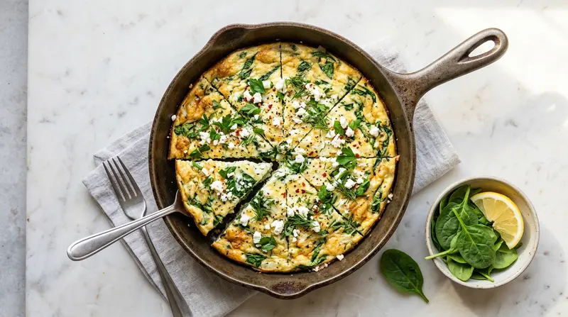 Egg White & Spinach Frittata